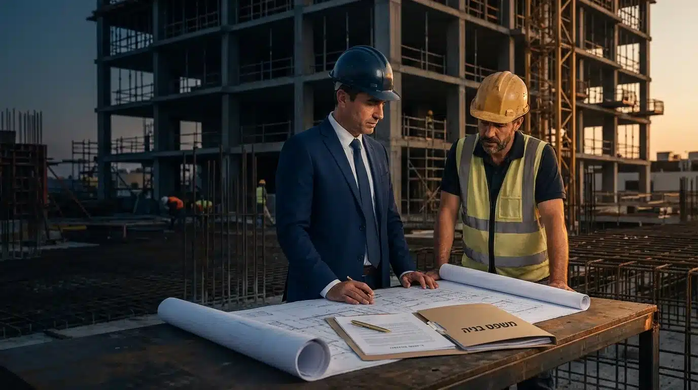 ליווי משפטי בבנייה מול קבלני ביצוע - תרחיש הממחיש את הצורך בליווי מוקדם