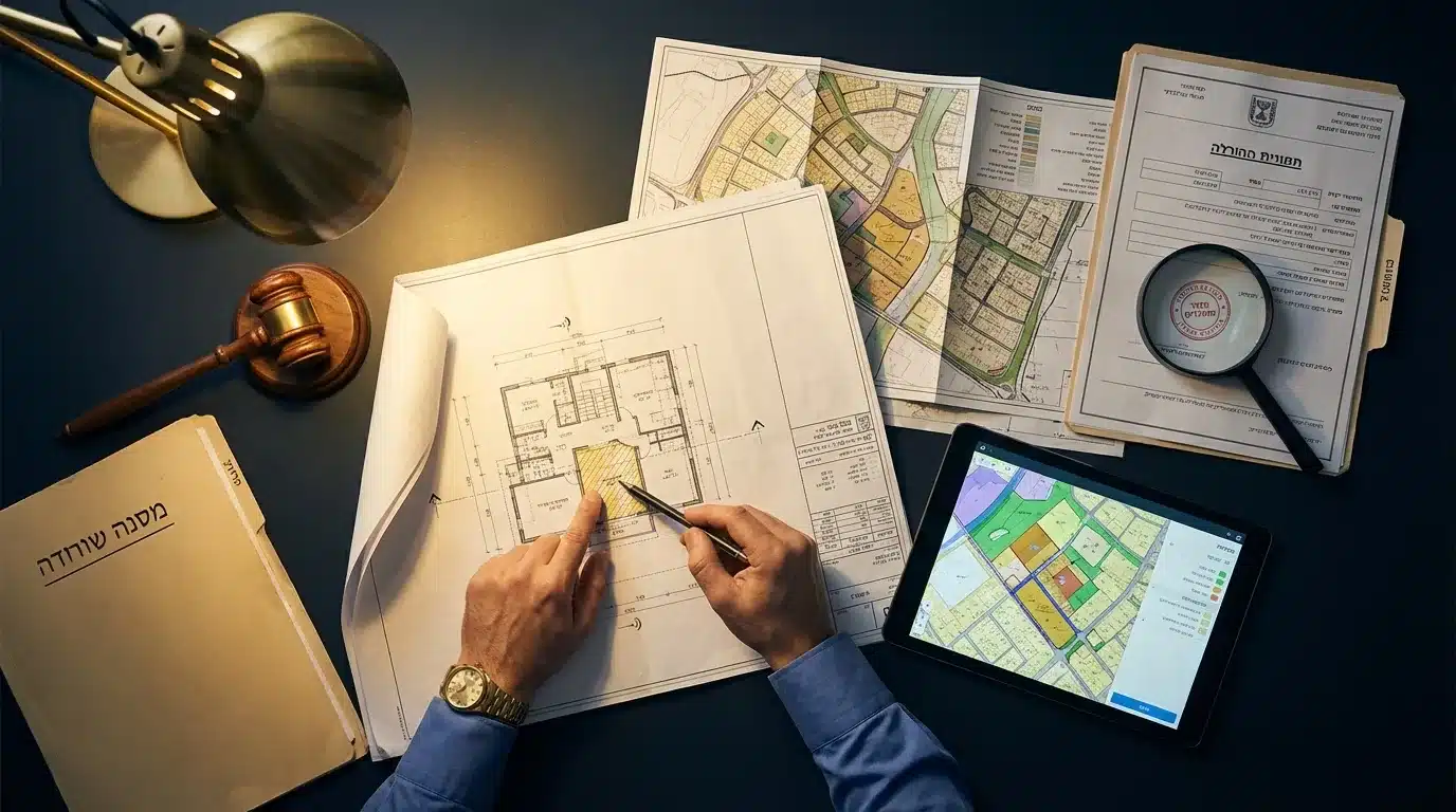 בדיקת מצב תכנוני של נכס שלב שרבים מדלגים עליו